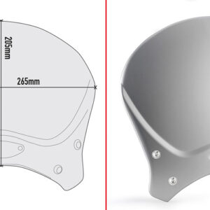 Givi Kit 100AL/ALB 140 A/S Triumph Trident 660 '21 - Image 1
