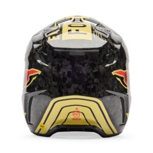 Fox V3 RS Inning Motocross Helmet Black/Purple - Image 5