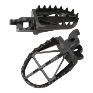 Zeta Wide Foot Pegs CrMo Ultra-Wide - KX250F / 450F '09- - Image 1