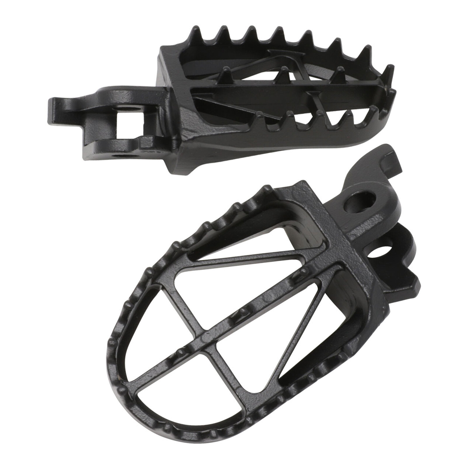 Zeta Wide Foot Pegs CrMo Ultra-Wide - KX250F / 450F '09- - Image 1