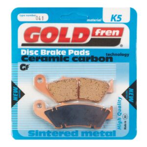 BRAKE PADS GOLDFREN OFFROAD RACING GF041 - K5 ( PR126 ) - Image 1