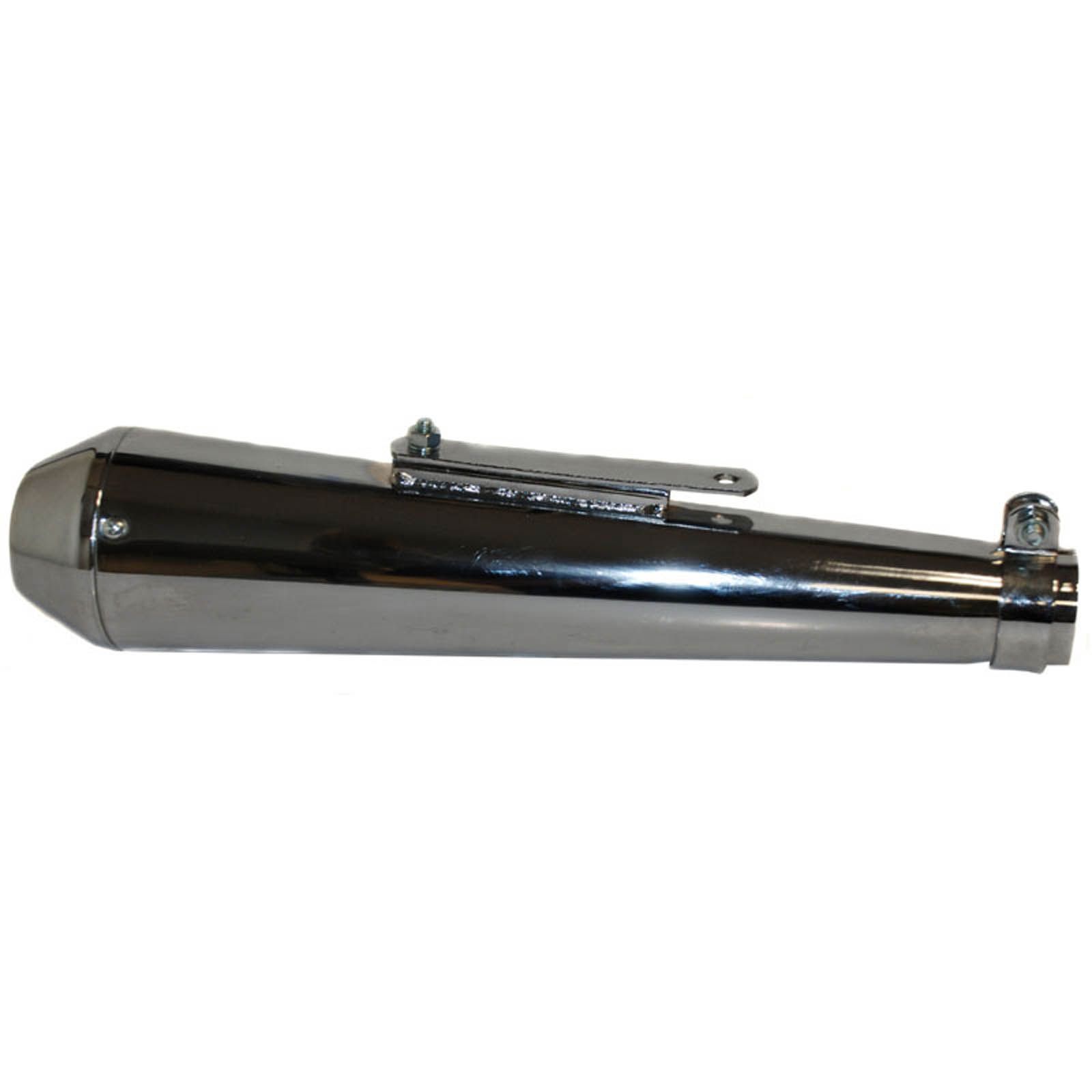 WHITES MUFFLER SHORTY MEGAPHONE REVERSE CONE CHR - Image 1