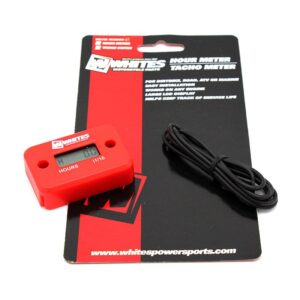 WHITES HOUR METER - RED - Image 1