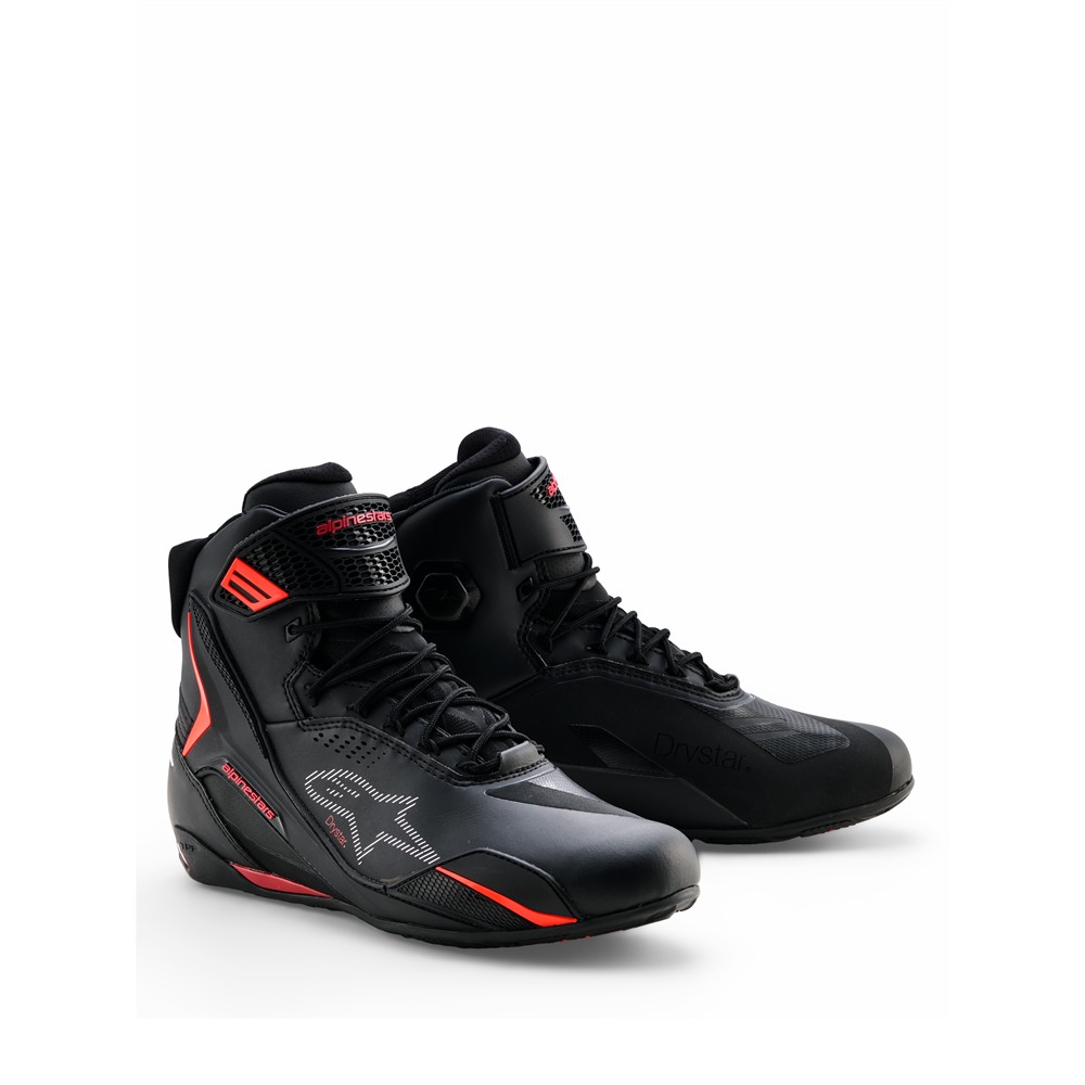 Alpinestars Faster-4 Drystar Road Shoes Black/Red