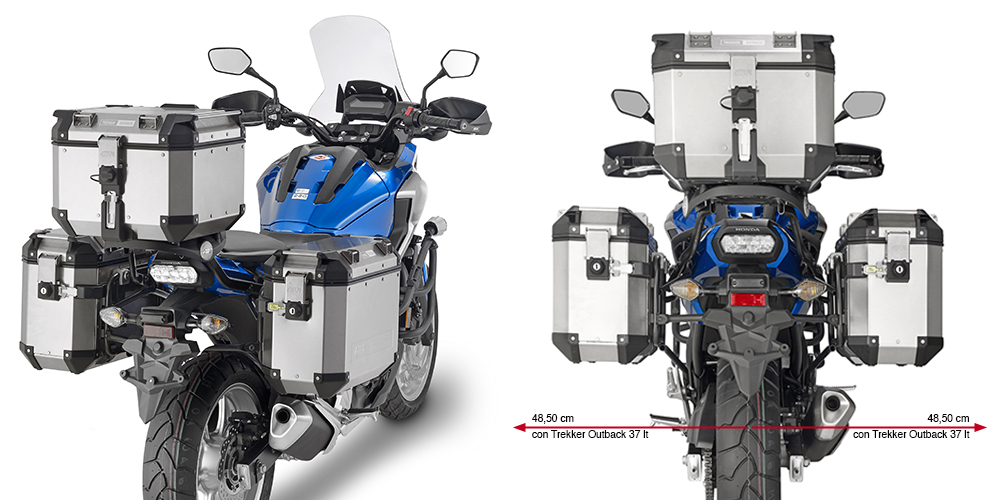 SIDE RACK V35/V37 HONDA NC750S/X '16-