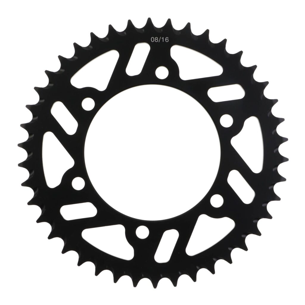SPKT REAR ALLOY MTX ZERO BLK 486 42T #520