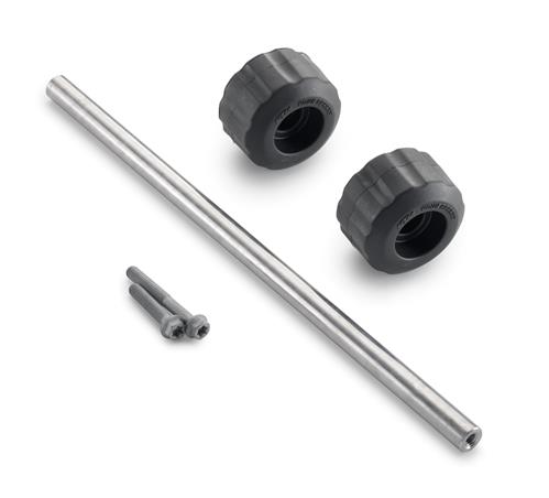 Front Slide Pads KTM Power Parts Factory Black