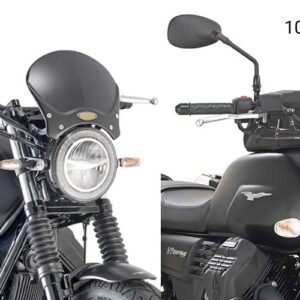 SCREEN UNIVERSAL 42x56cm WITH SILVER FAIRING (INCL KIT) NLA - Image 10
