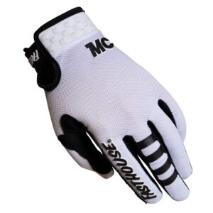 Fasthouse Youth A/C Elrod Air Motocross Glove White - Image 1