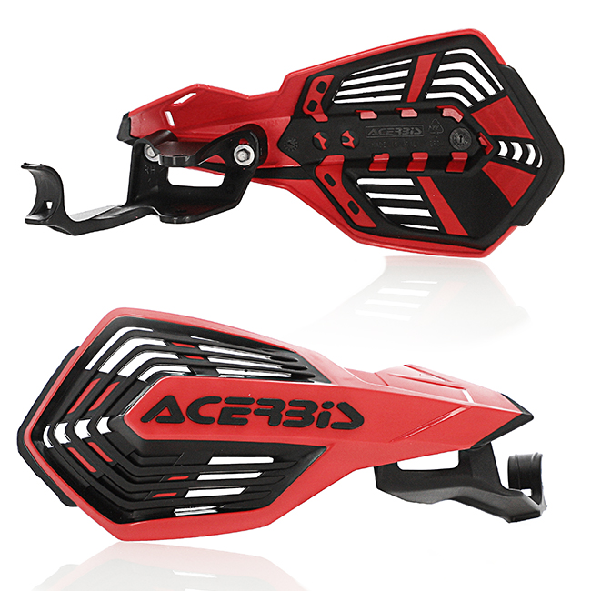 K Future HH Handguard Red/Blk CRF450R/RX Acerbis