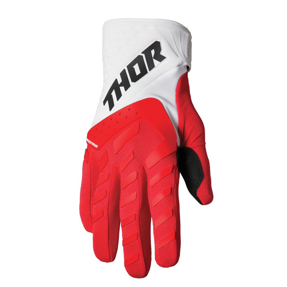 Thor Glove Spectrum Motocross Gloves Youth Red/White