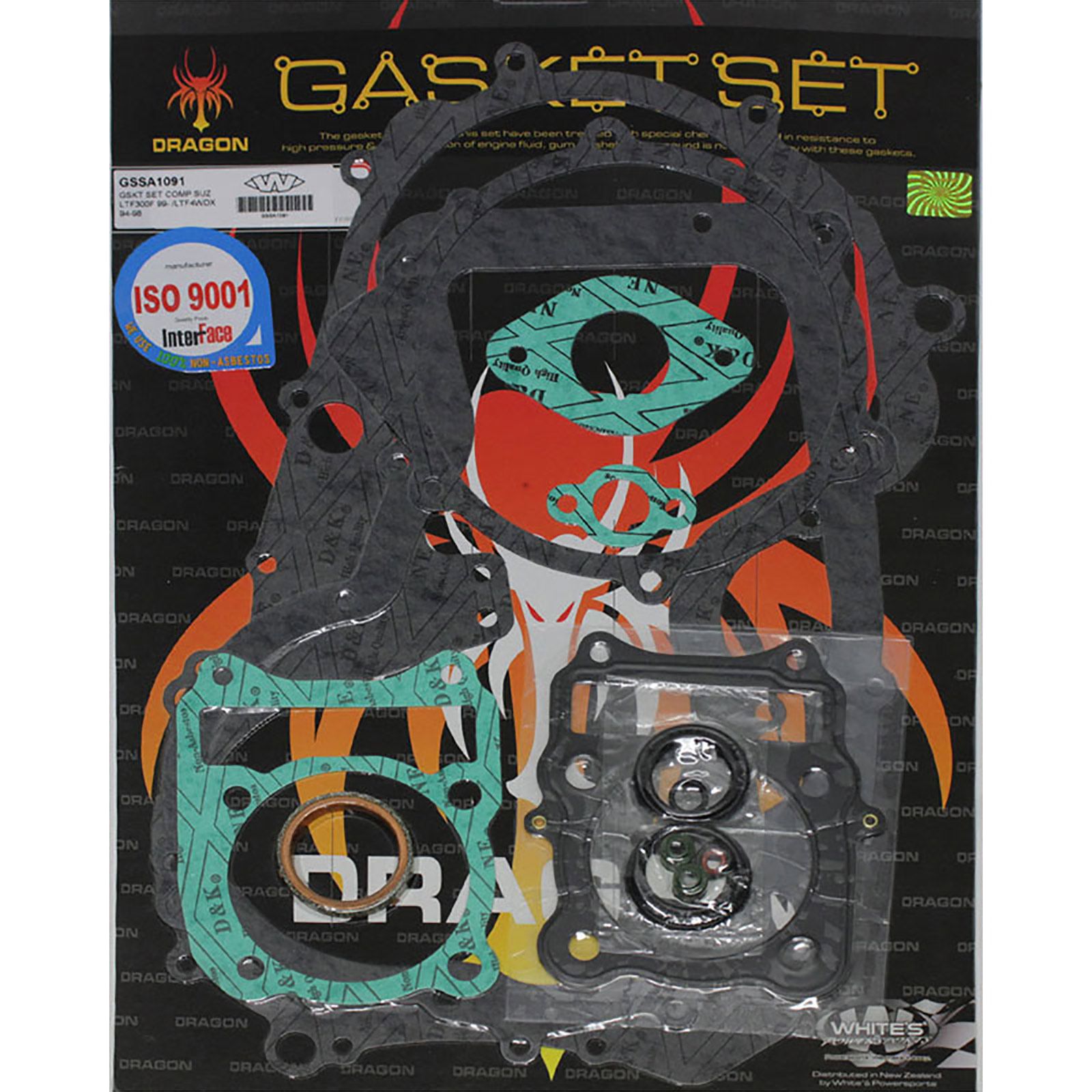WHITES GASKET SET COMPLETE SUZ LTF300F 99- /LTF4WDX 94-98 - Image 1