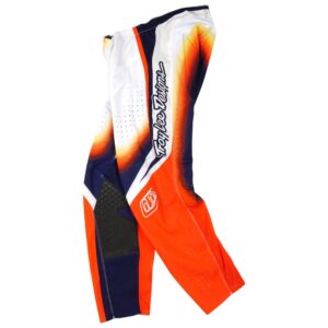 Troy Lee Designs SE Pro Array Motocross Pants Youth White/Navy - Image 1