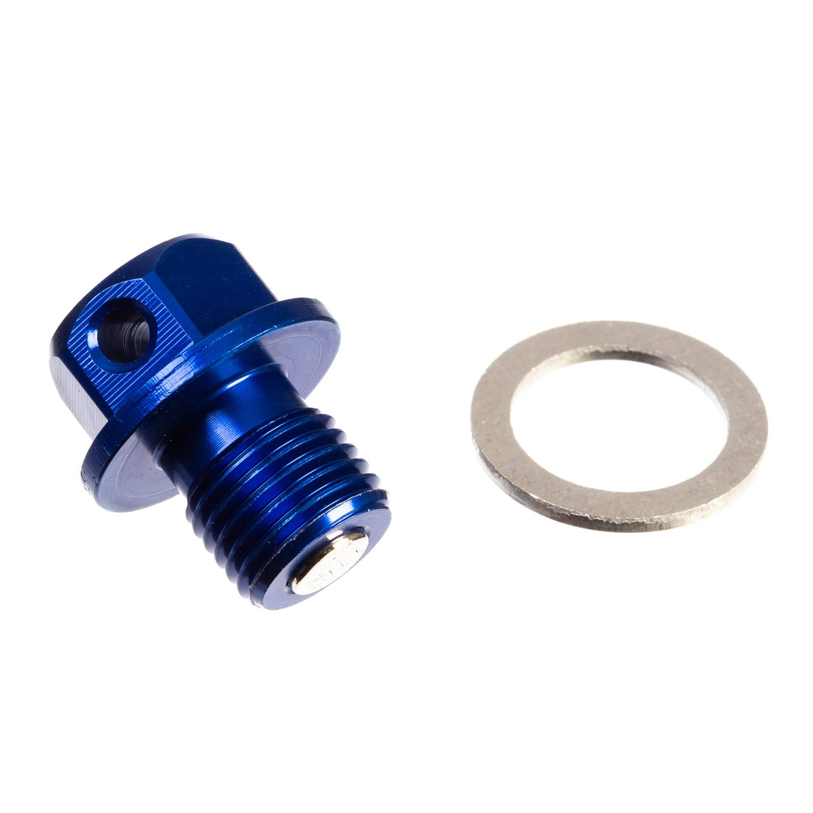 WHITES MAGNETIC SUMP PLUG BLU M12 x 12 - P1.25 - Image 1
