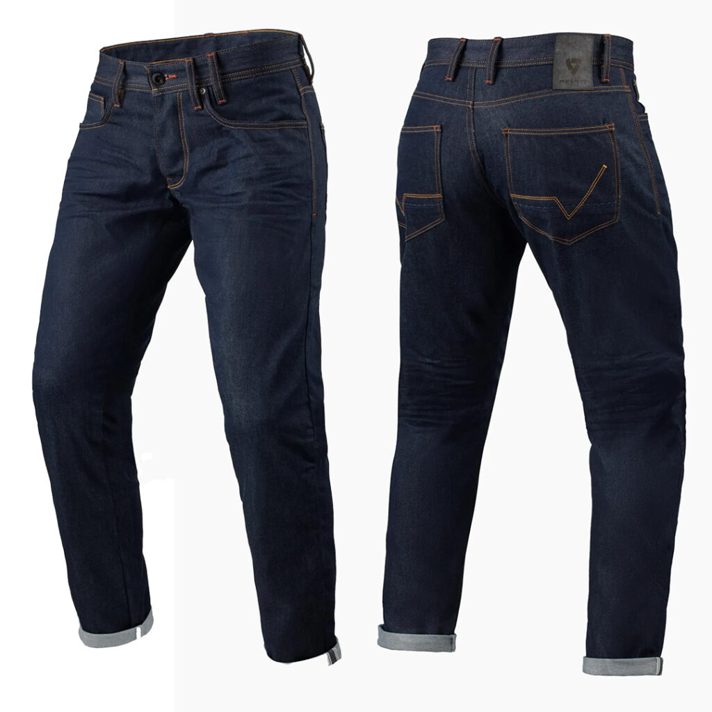 REV'IT! Lewis Selvedge TF Jeans Std Leg Dark Blue