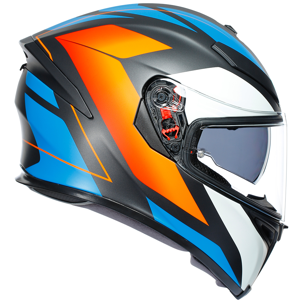 AGV K5 S Road Helmet Core Black/Blue/Orange