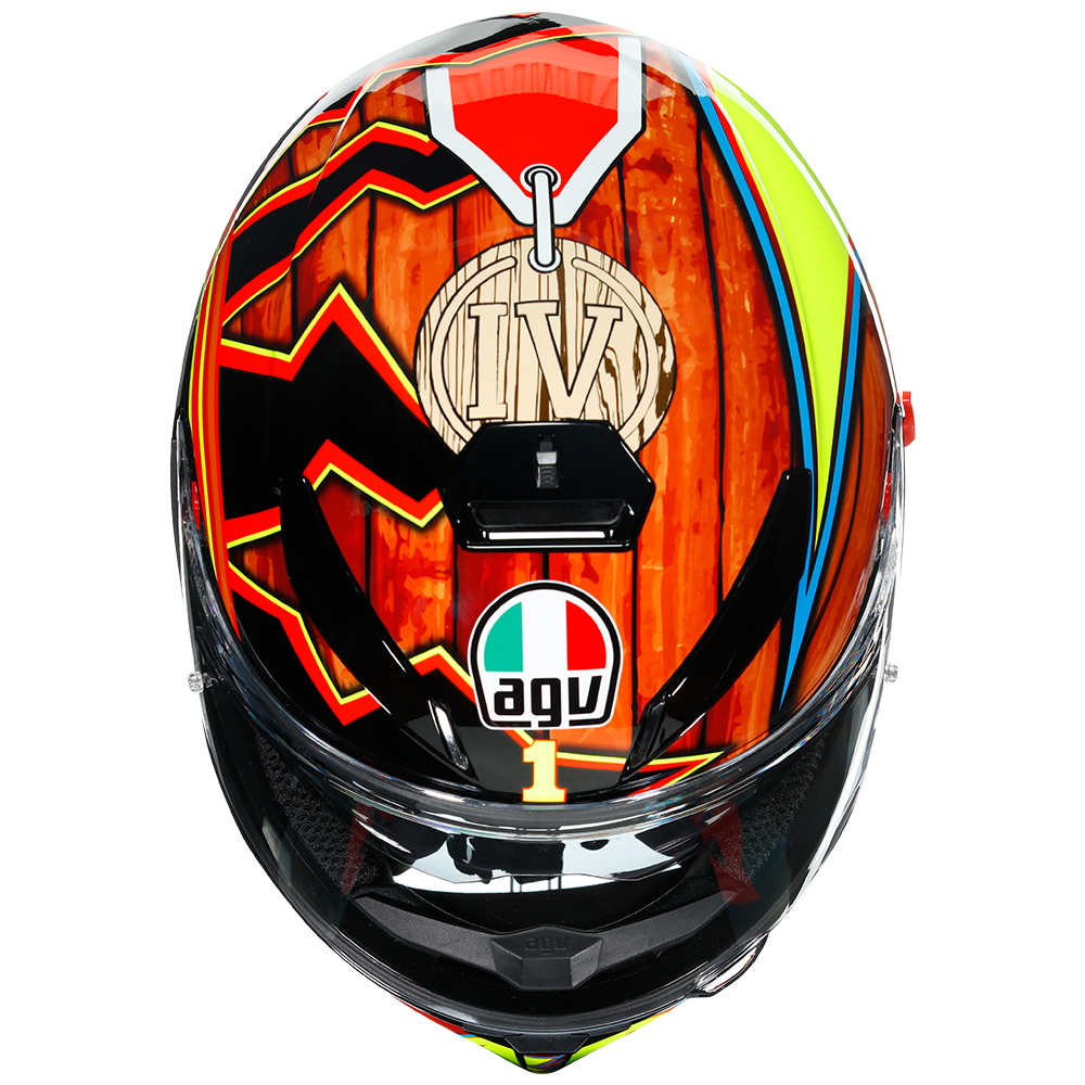 AGV K3 SV Road Helmet Rossi Mugello 2004