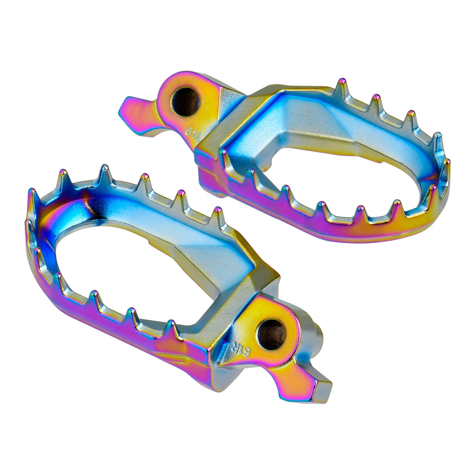 Zeta Max Foot Pegs YZ – Oilslick - Image 4