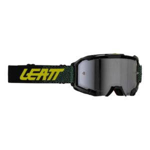 Leatt 4.5 Velocity Motocross Goggle Iriz Black Silver 50 VLT - Image 1