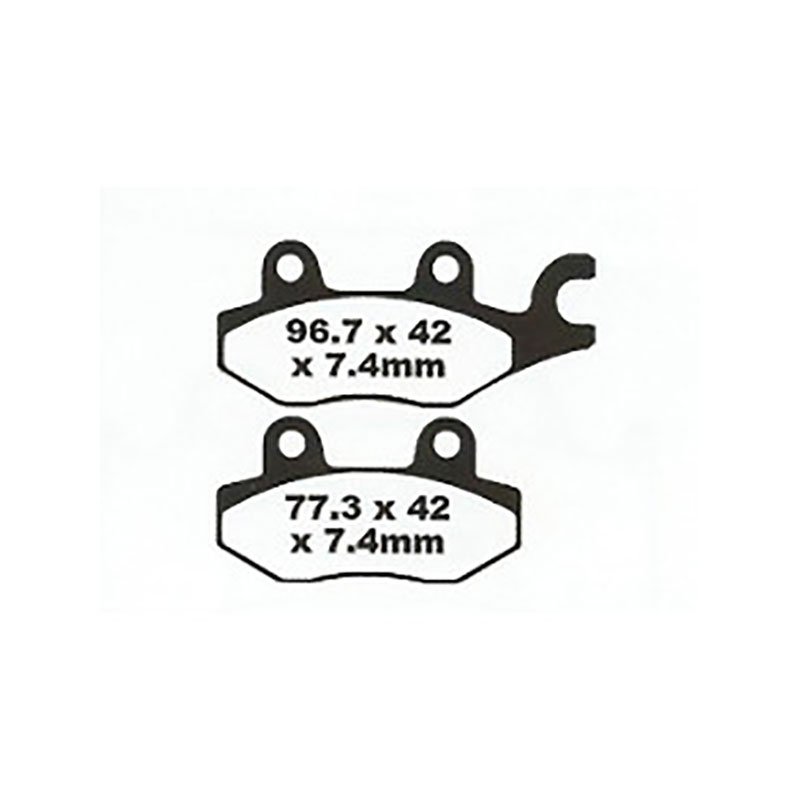 PREMIER BRAKE PADS FULL SINTERED LT500