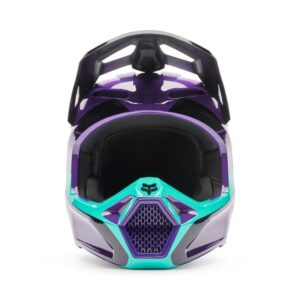 Fox V1 Collect Motocross Helmet Grape - Image 3