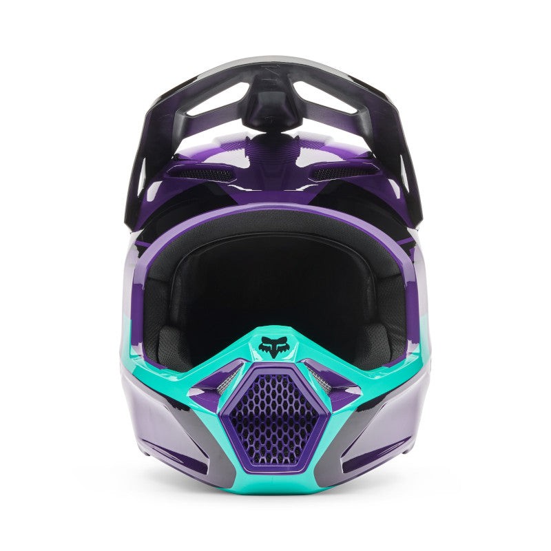 Fox V1 Collect Motocross Helmet Grape