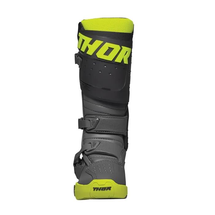 Thor MX Radial Motocross Boots Grey/Yellow