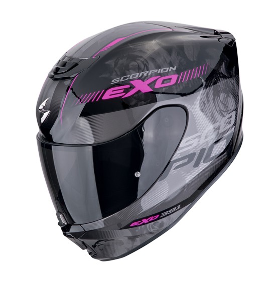 Scorpion EXO-391 AVA Road Black/Pink
