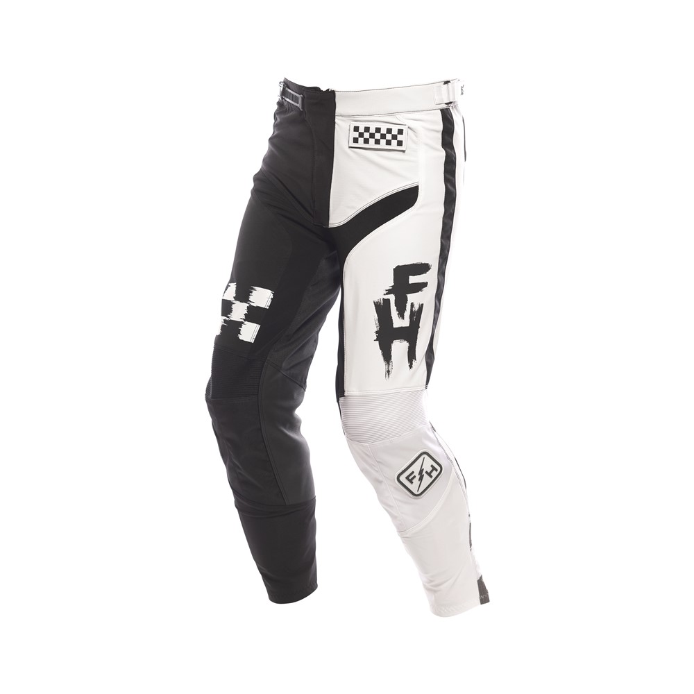Fasthouse Youth Speed Style Jester Motocross Pants Black/White