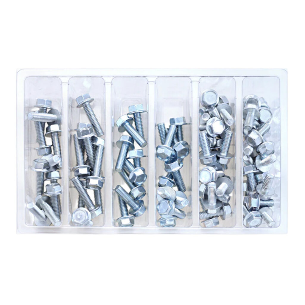 Bolt Service Kit M6 10mm Hex Flange Bolt