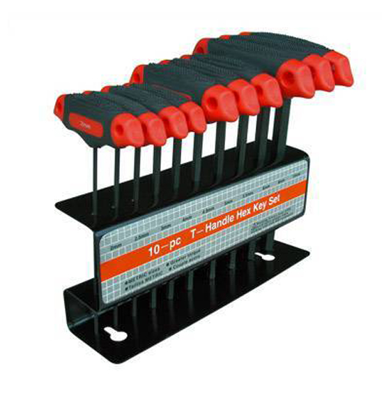 X TECH T-HANDLE SET ALLENS CR-V METRIC
