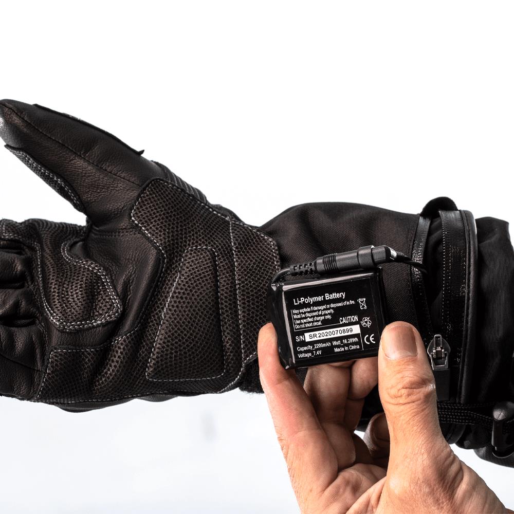 RST Paragon 6 Heated CE Road Gloves Black