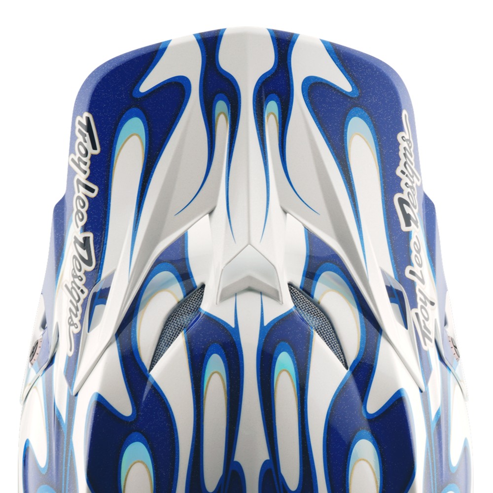 Troy Lee Designs SE5 VISOR TORCHED BLUE
