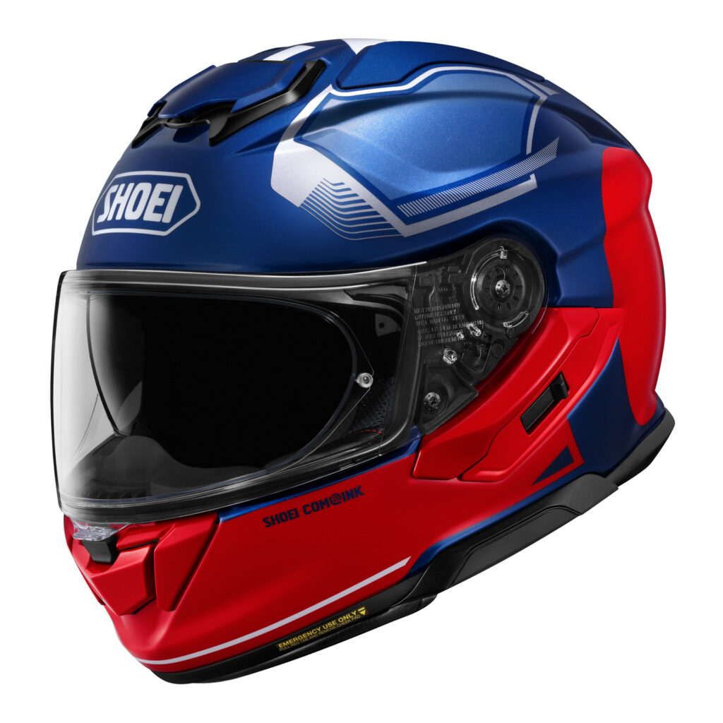 Shoei GT-Air 3 Road Helmet Mike TC2 Blue/Red