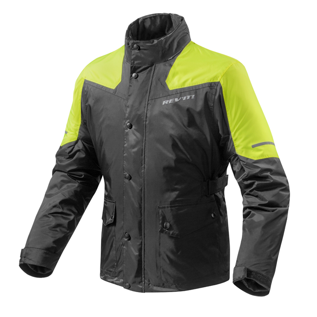 Rain Jacket REV’IT! Nitric 2 Black/Neon
