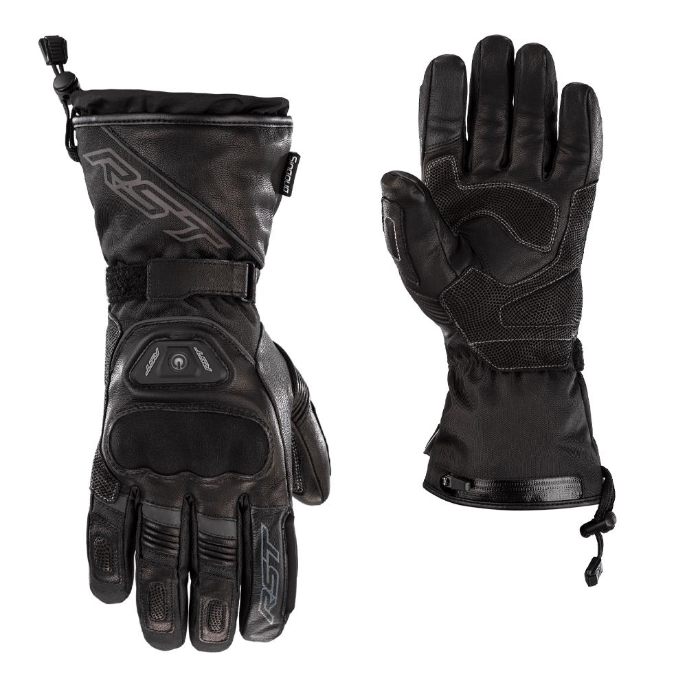 RST Paragon 6 Heated CE Road Gloves Black