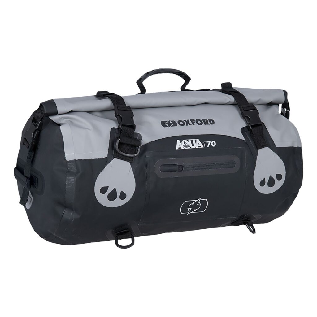 Roll Bag Oxford Aqua T70 BLack/Grey
