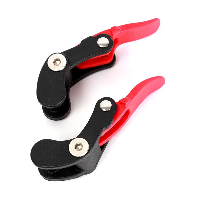 HINGE PACK DBX COMP 3+4/GPX CLUB 3 + RACE PLASTIC RED