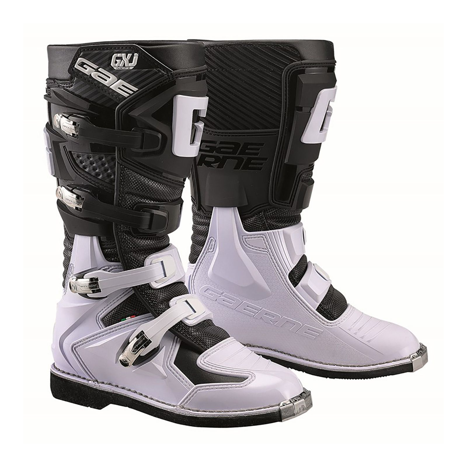 Motocross Boots Gaerne GX-J Youth White/Black - Image 1