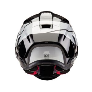 Alpinestars Supertech R10 Helmet Element Black Carbon/Silver/Black Gloss - Image 7