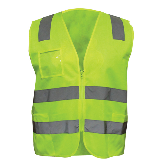 RJAYS SAFETY VEST HI-VIZ YEL (MD)