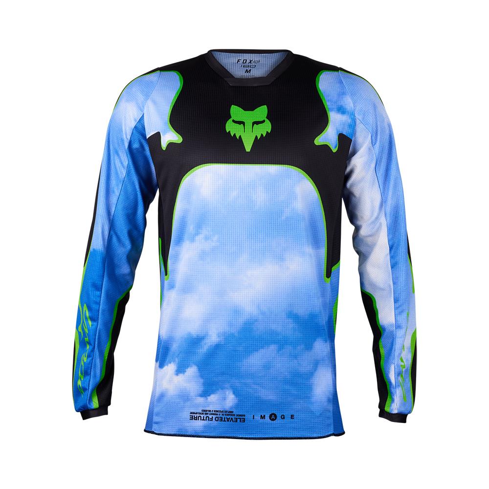 Fox 180 Atlas Motocross Jersey Black/Green