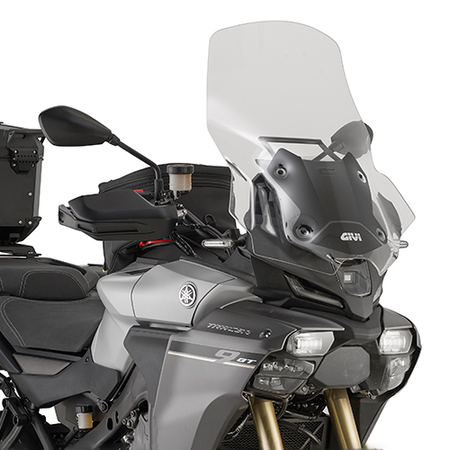 GIVI SCREEN YAMAHA TRACER 9 '25-> CLEAR 59.5x51cm 11cm TALLER