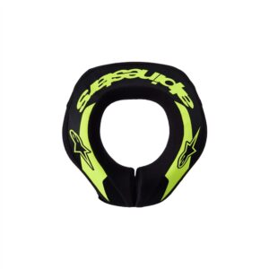 Alpinestars Sequence Youth Neck Roll Yellow Fluoro/Black - Image 2