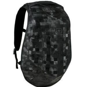 Ogio MACH 1 Motorcycle Backpack - Cloud Racer Black/Grey - Image 1