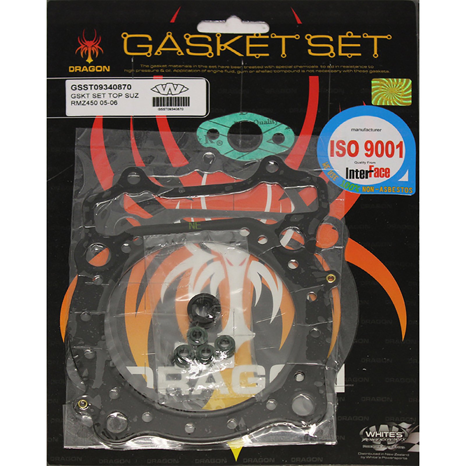 WHITES GASKET SET TOP SUZ RMZ450 05-06 - Image 1