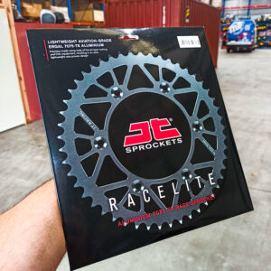 JT Sprocket Rear Alloy T46 #520 Black - Image 3
