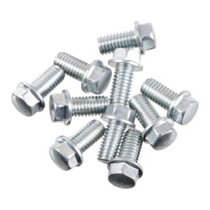 Bolt 8mm M6x12mm Hex Flange Bolt (Packet of 10) - Image 2