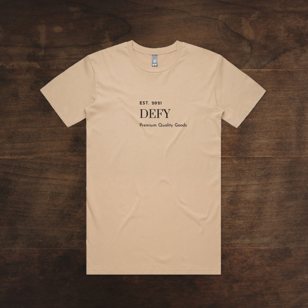 Defy EST Tee Tan