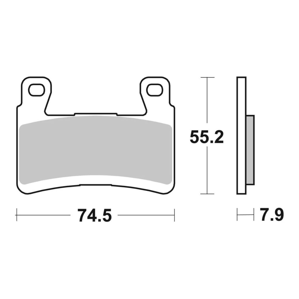 Brembo Brake Pad - Sintered Front